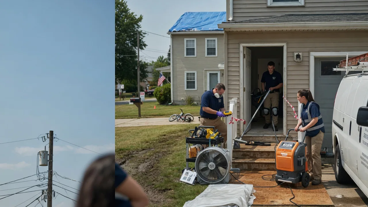 Water Damage Repair in Mercer, PA near me